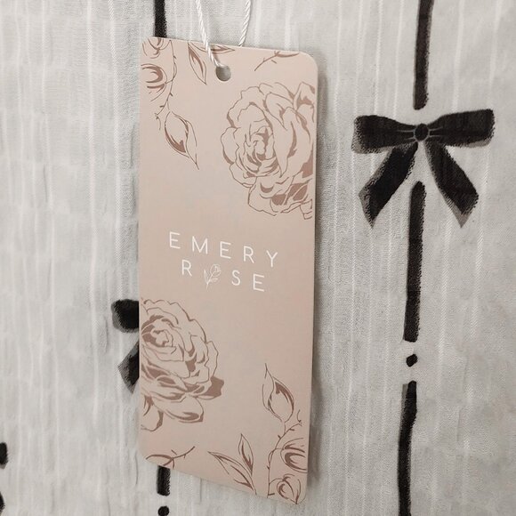 Emery Rose by Shein Short Sleeve Tiered Blouse Size 2XL NWT - Picture 3 of 6